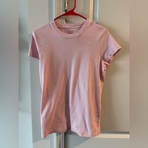 Vineyard Vines Light Pink Crew Neck Tee